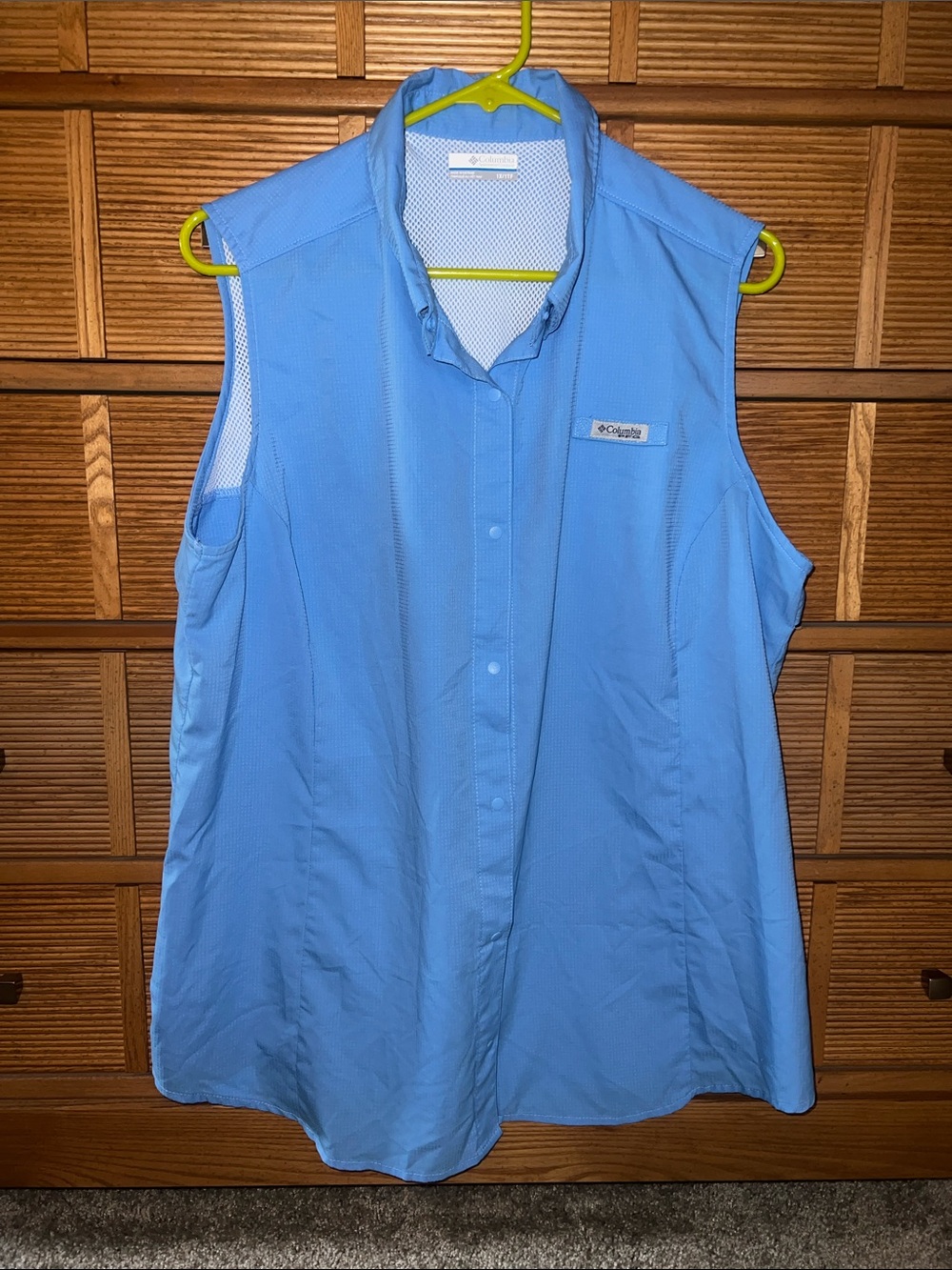 COLUMBIA SLEEVELESS TAMIAMI OUTDOOR BLOUSE